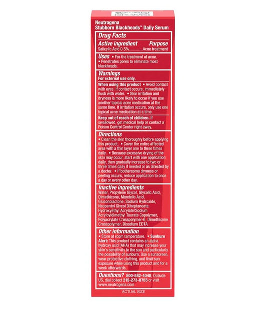 Neutrogena Stubborn Blackheads Daily Serum 30ml