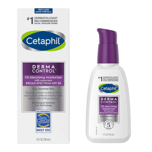 Cetaphil DermaControl Oil Absorbing Moisturizer SPF 30 118ml