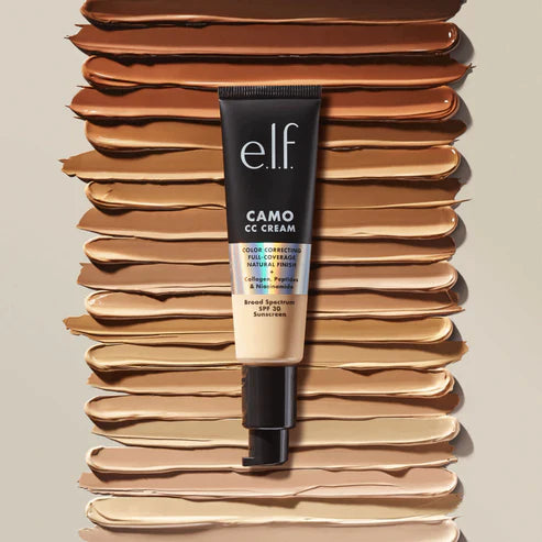 elf CAMO CC Cream Broad Spectrum SPF 30 Sunscreen (30g)