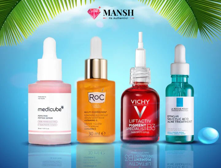 Best Face Serums in Pakistan - MANSH