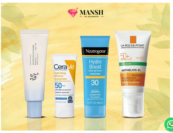 Best SPF 50 sunscreens from La Roche-Posay, CeraVe, Beauty of Joseon, Anua and Neutrogena available in Pakistan