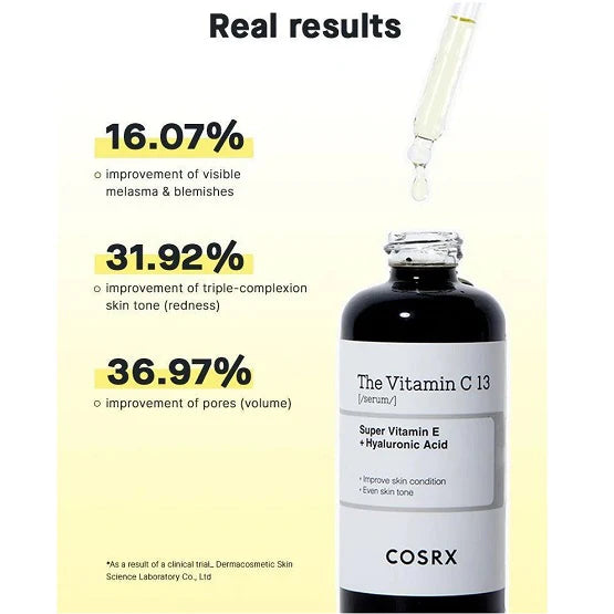 COSRX Vitamin C 13 Serum with Super Vitamin E & Hyaluronic Acid 20ml