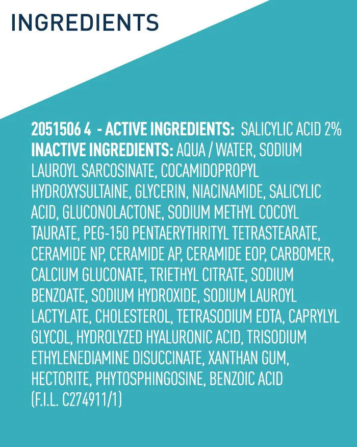 CeraVe Acne Control Cleanser with 2% Salicylic Acid – 355ml USA