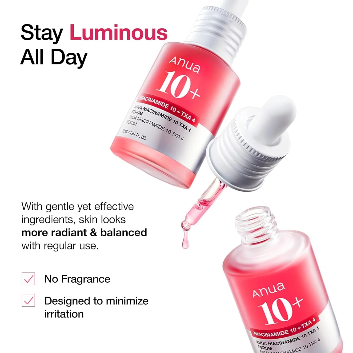 Anua Niacinamide 10% + TXA 4% Serum 30ml