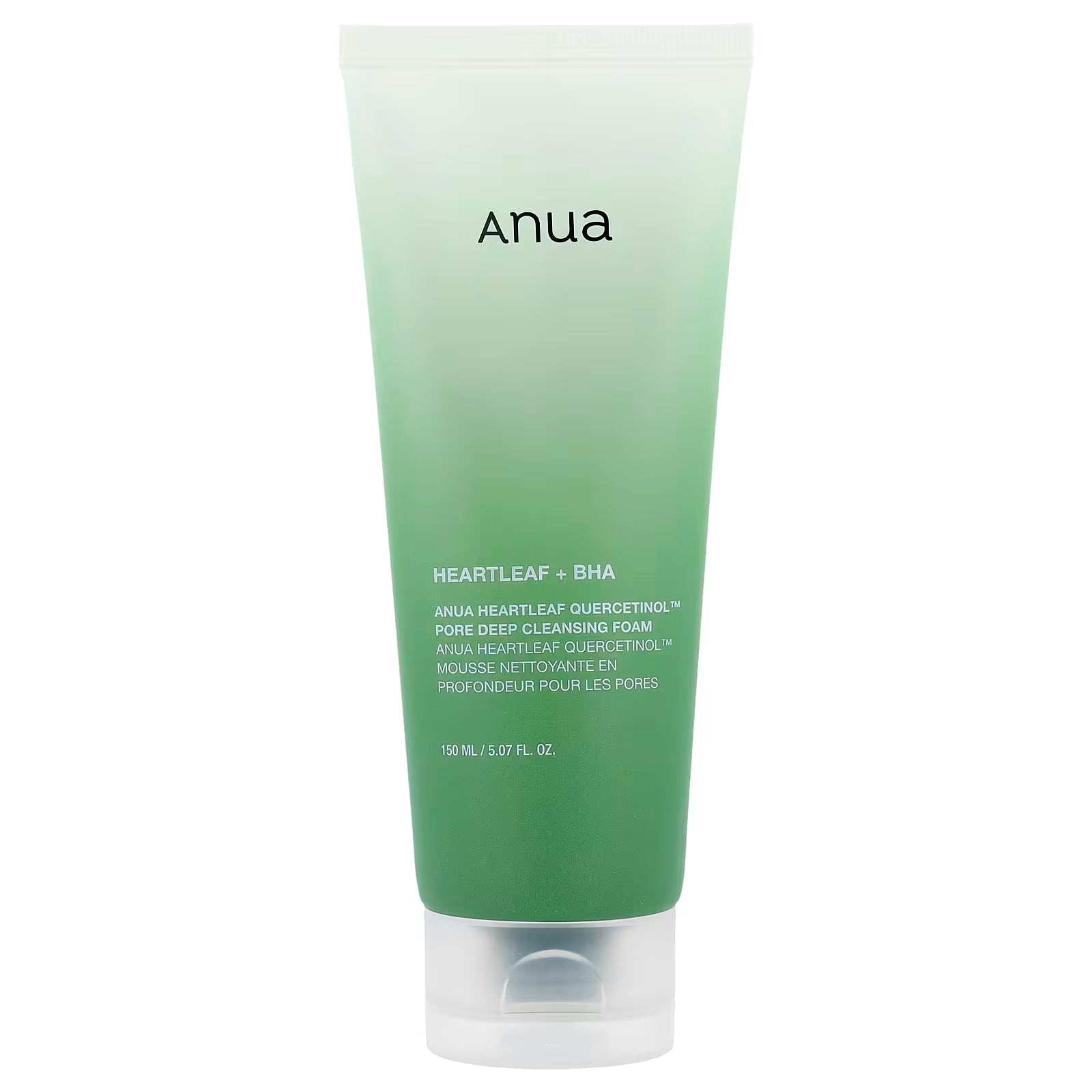 Anua Heartleaf + BHA Quercetinol Pore Deep Cleansing Foam 150ml