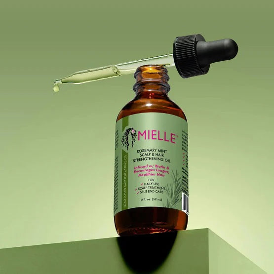 Mielle Rosemary Mint Scalp & Hair Strengthening Oil (59ml) – Stronger, Healthier Hair