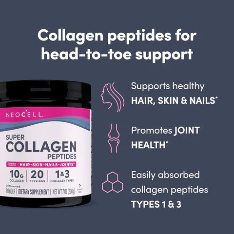 NeoCell Collagen Peptides 200g - UNFLAVOURED