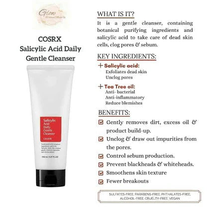 COSRX Salicylic Acid Daily Gentle Cleanser 150ml
