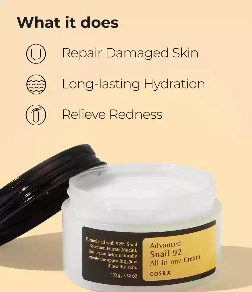 COSRX Snail 92 All In One Cream 100g