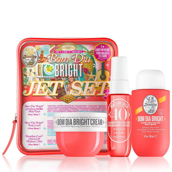 Sol de Janeiro Bom Dia Bright™ Jet Set – Brightening Body Care & Fragrance Trio