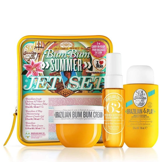 Sol de Janeiro Brazilian Bum Bum Jet Set – Body Care & Fragrance Trio