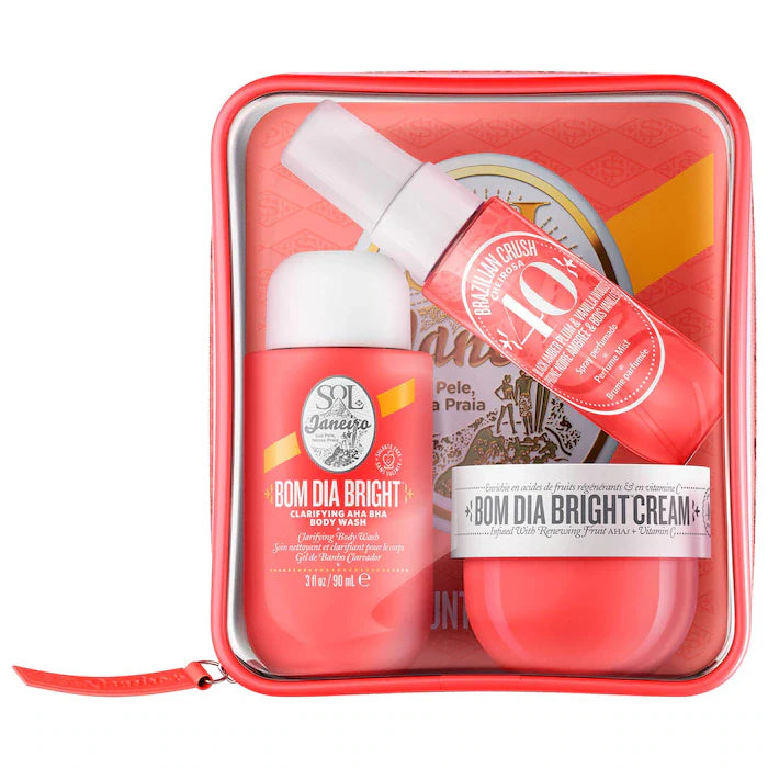 Sol de Janeiro Bom Dia Bright™ Jet Set – Brightening Body Care & Fragrance Trio