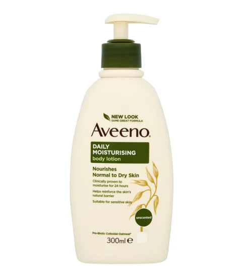 Aveeno Daily Moisturizing Lotion – 24-Hour Hydration