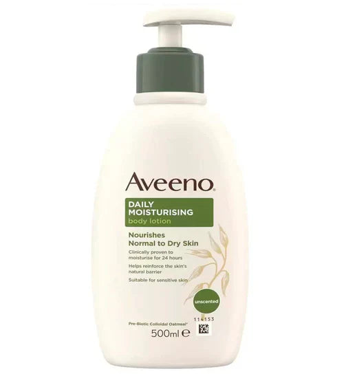 Aveeno Daily Moisturizing Lotion – 24-Hour Hydration