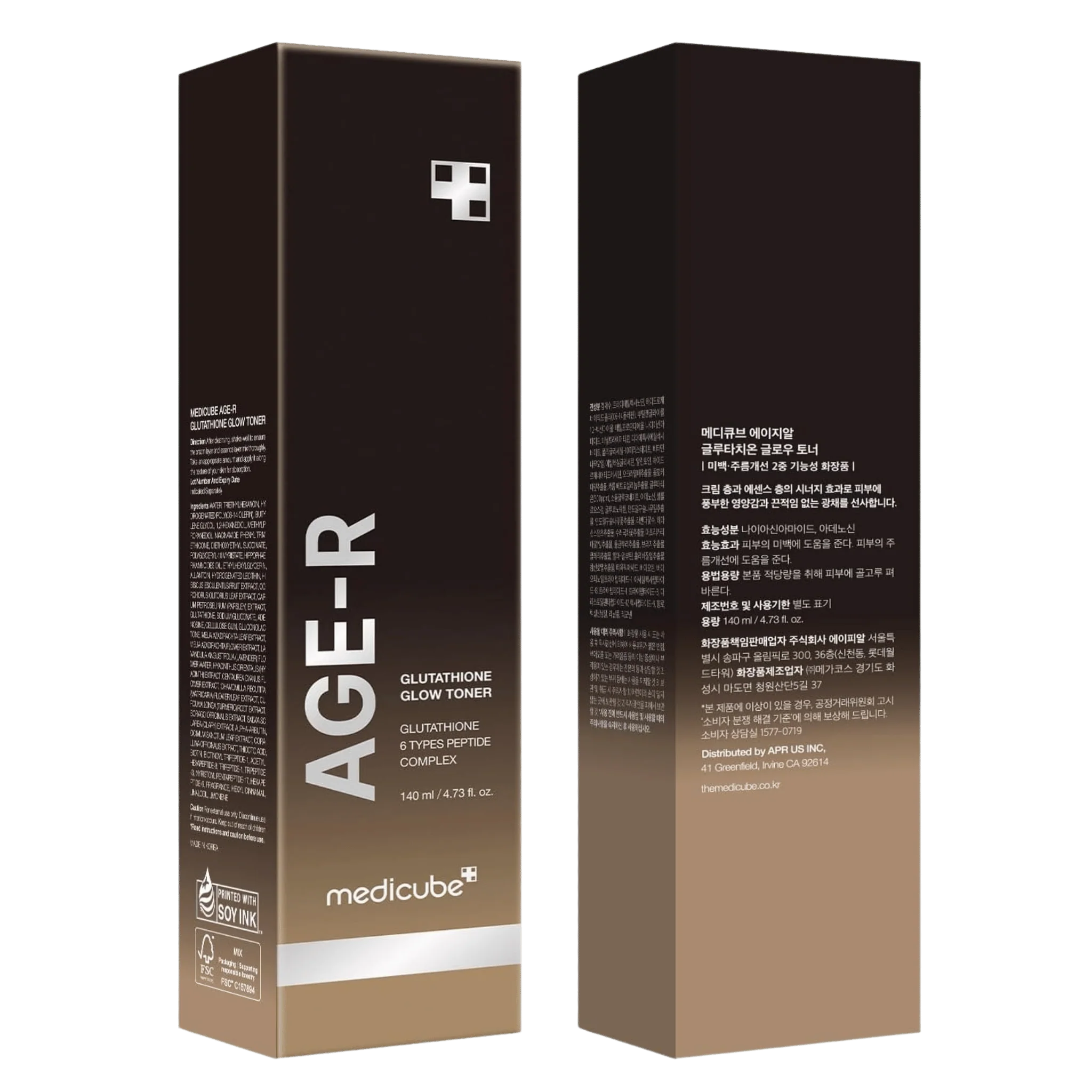 Medicube Age-R Glutathione Glow Toner 140ml
