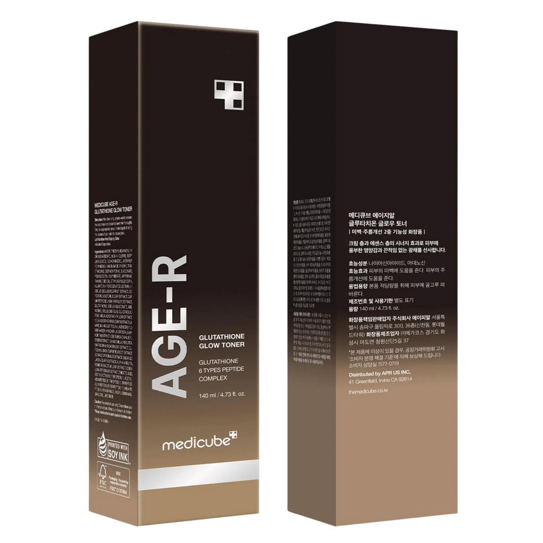 Medicube Age-R Glutathione Glow Toner 140ml