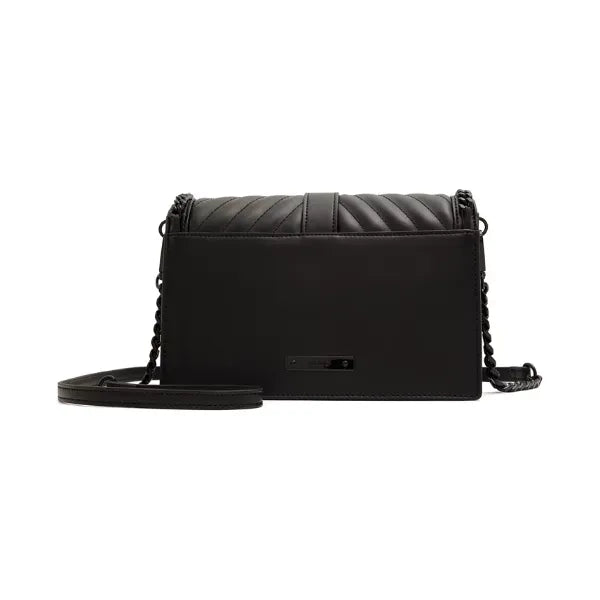 ALDO Baussey Medium Crossbody Bag – Stylish Black Synthetic Handbag for Women