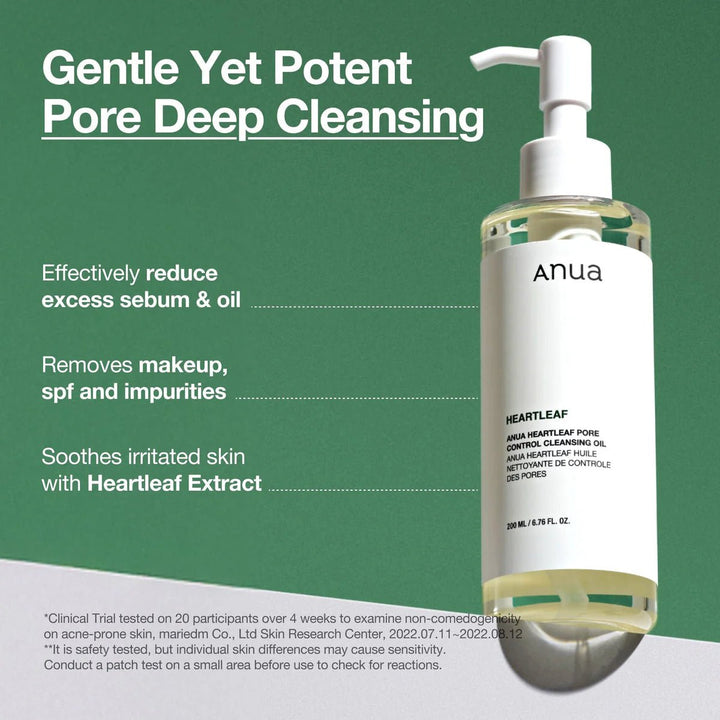 Anua Heartleaf Pore Control Cleansing Oil 200ml - MANSH