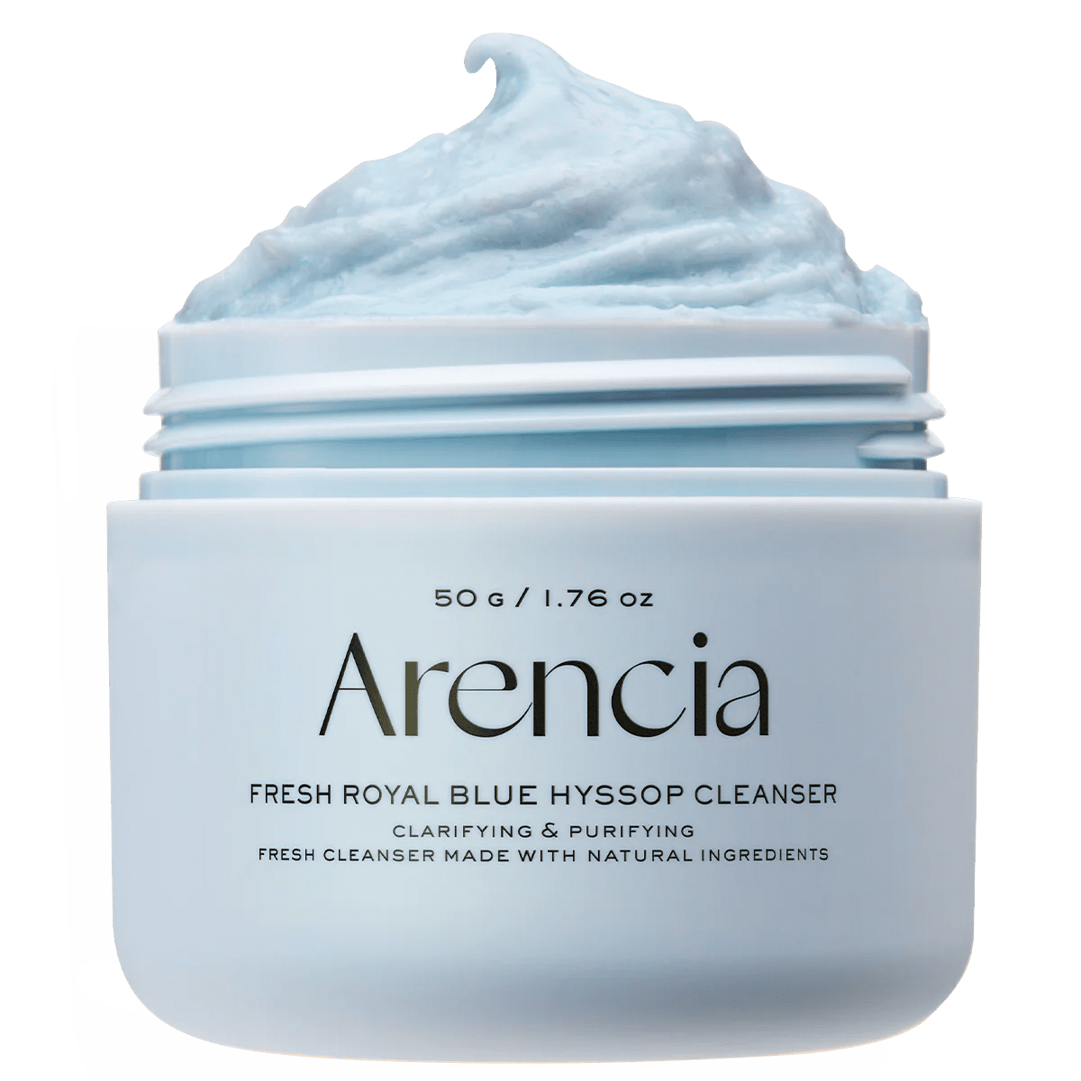 Arencia Fresh Blue Hyssop Rice Mochi Cleanser 50ml - MANSH