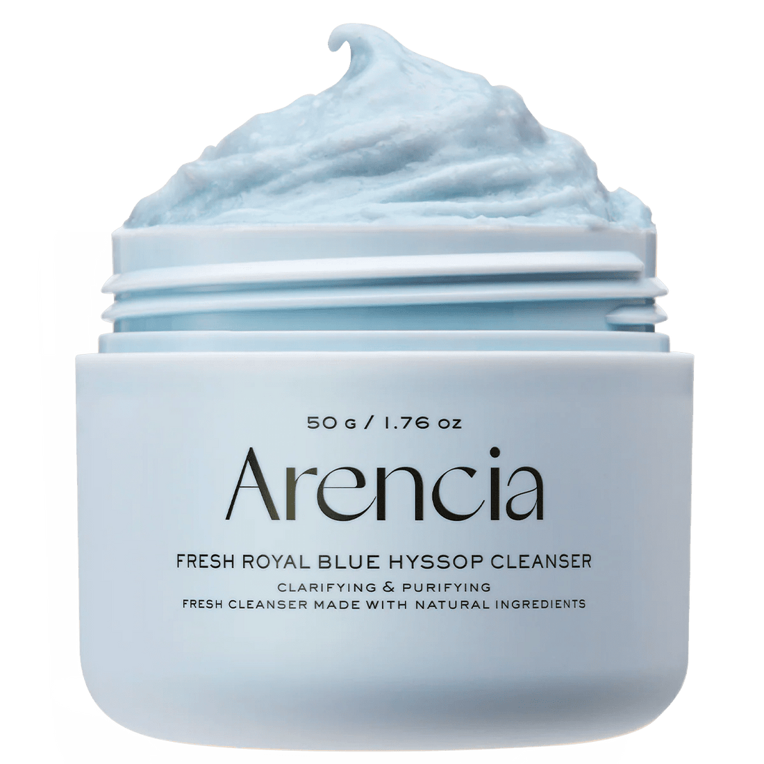 Arencia Fresh Blue Hyssop Rice Mochi Cleanser 50ml - MANSH