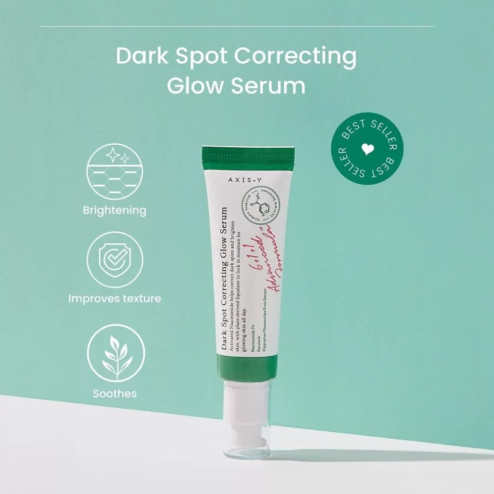 Axis-Y Dark Spot Correcting Glow Serum 50ml - MANSH