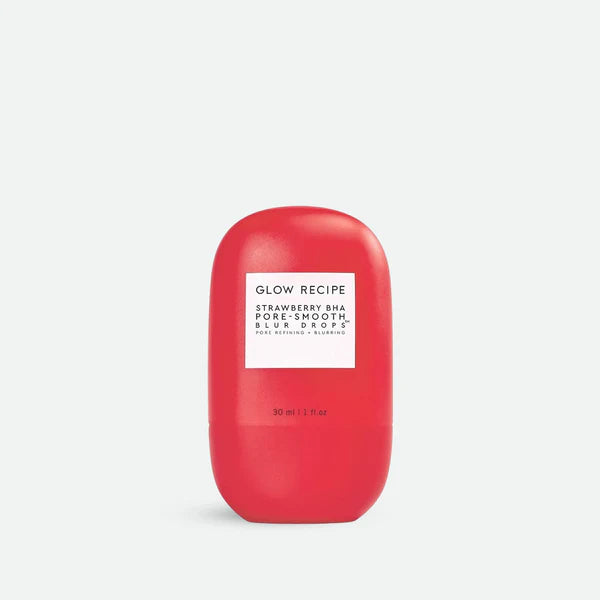 Glow Recipe Strawberry BHA Pore-Smooth Blur Drops 30ml – Pore-Perfecting Glow