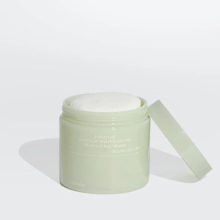 Celimax Ji Woo Gae Heartleaf BHA Peeling Pad (60 Pads) - MANSH