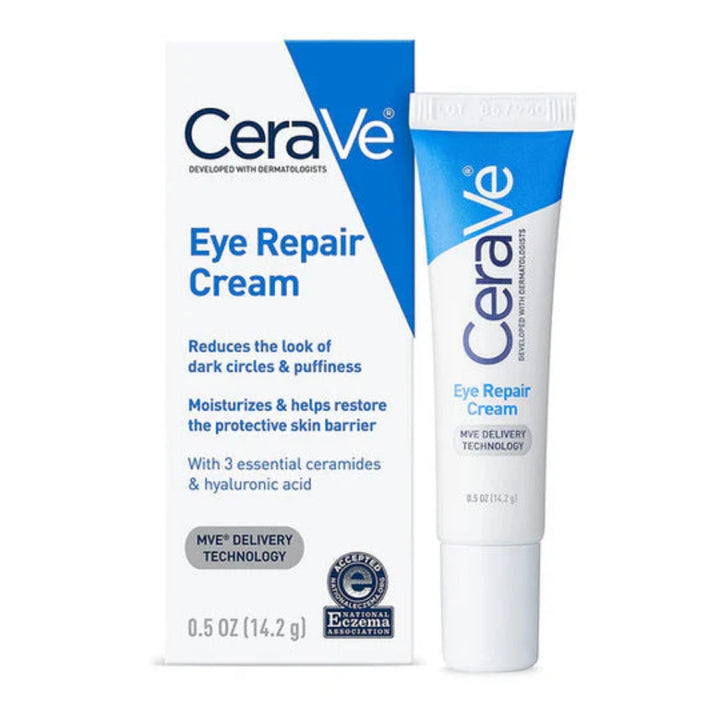Cerave Eye Repair Cream 14.2Gm moisturizer for dark circles and puffiness