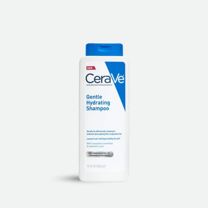 Cerave Gentle Hydrating Shampoo for gentle and effective cleansing