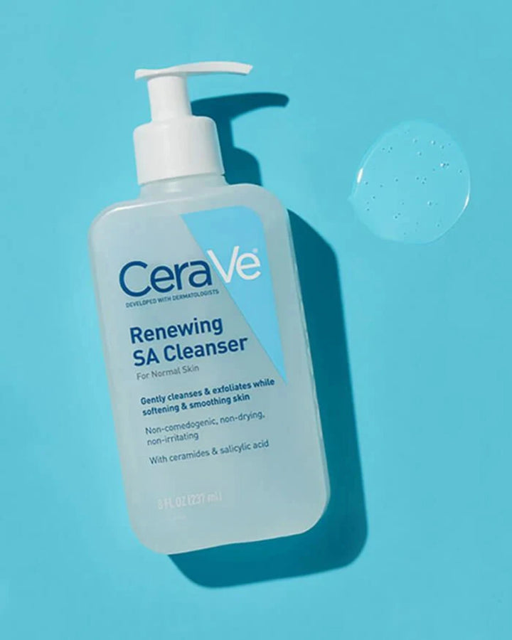 CeraVe Renewing SA Cleanser for soft and smoother skin