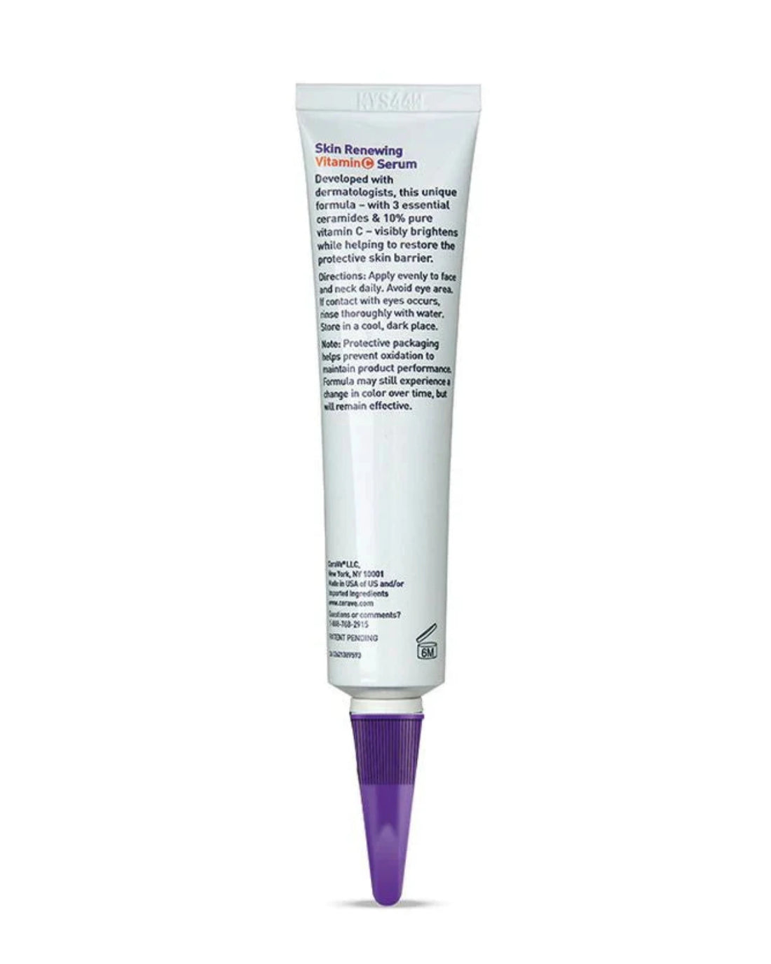 CeraVe Skin Renewing Vitamin C Serum 10% Pure Vitamin C (30ml) skincare serum for even tone
