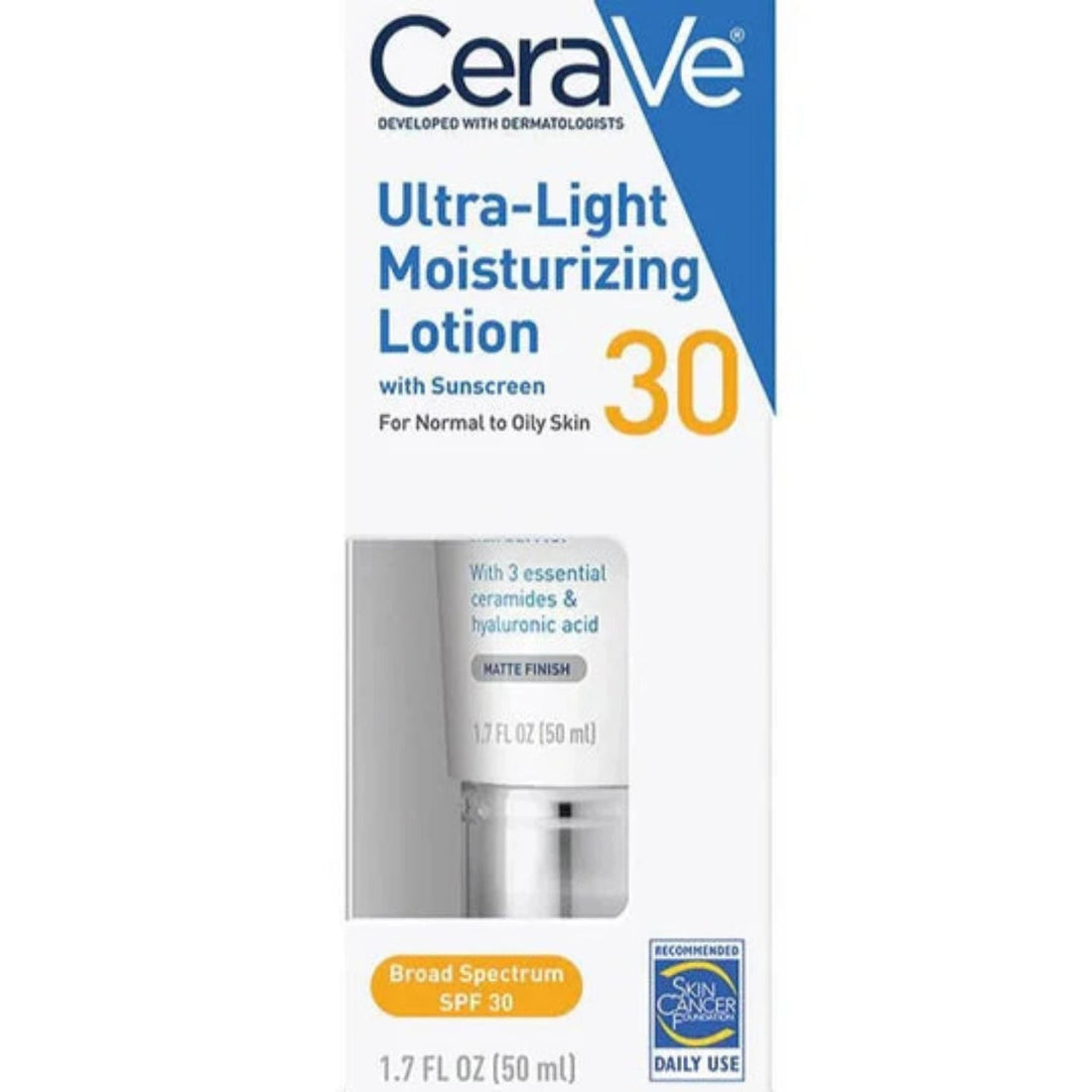 CeraVe Ultra-Light Moisturizing Lotion SPF 30 50ml - MANSH