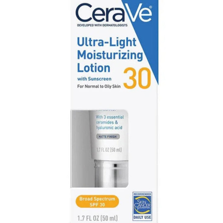 CeraVe Ultra-Light Moisturizing Lotion SPF 30 50ml - MANSH