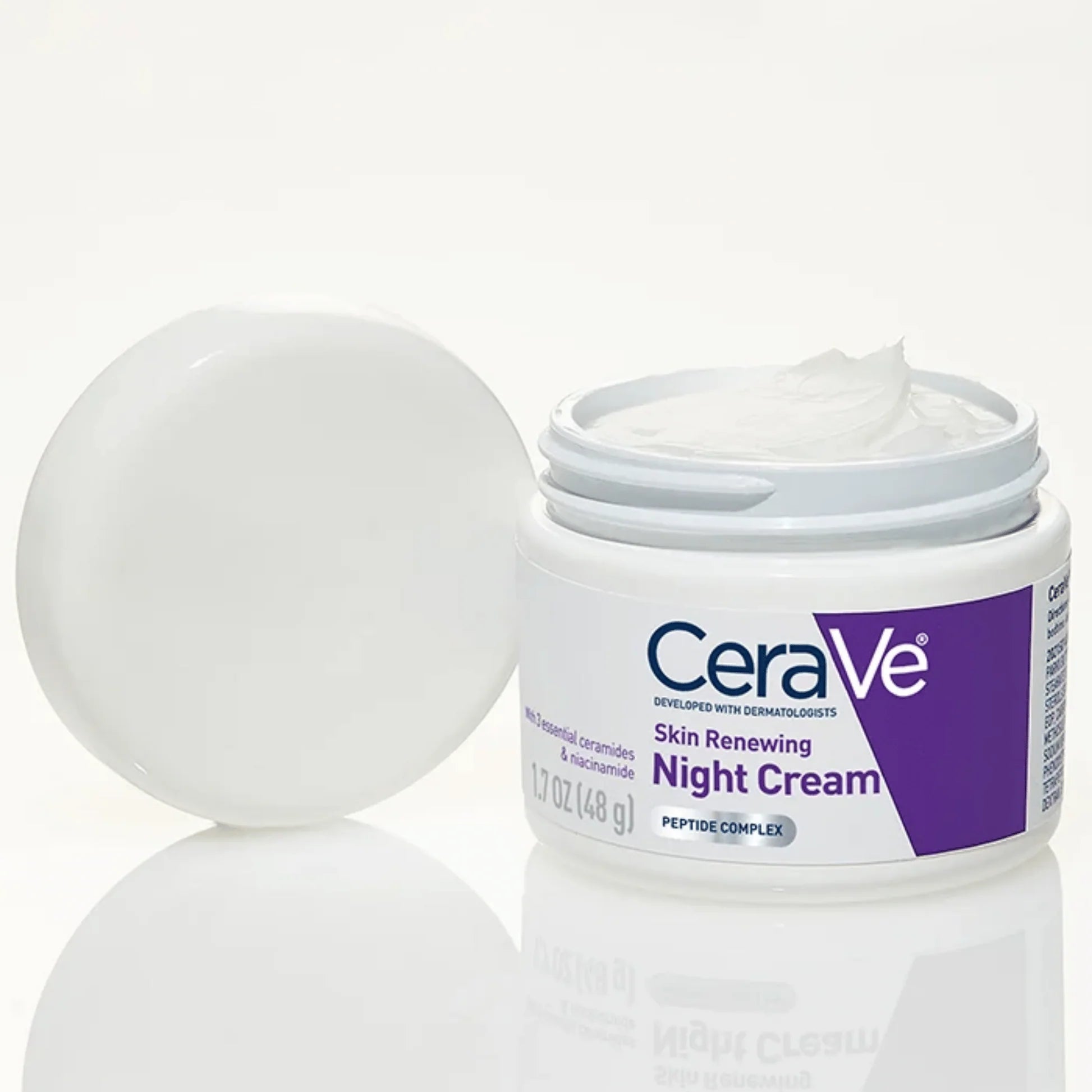 CeraVe Skin Renewing Night Cream with Peptide Complex (48g)