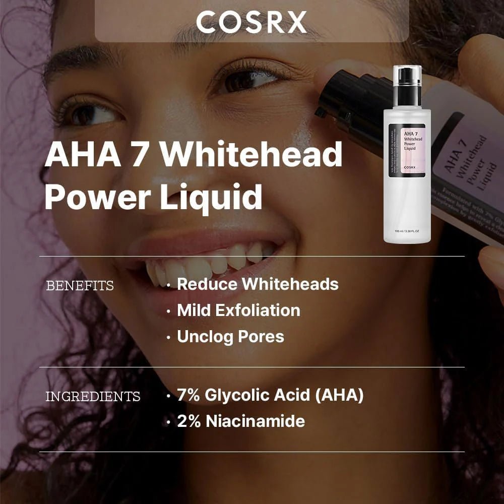 COSRX AHA 7 Whitehead Power Liquid 100ml - MANSH