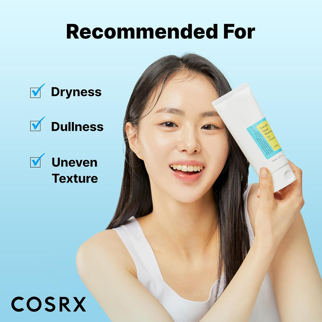 COSRX Low pH Good Morning Gel Cleanser 150ml - MANSH