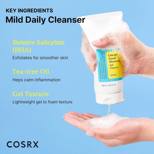 COSRX Low pH Good Morning Gel Cleanser 150ml - MANSH