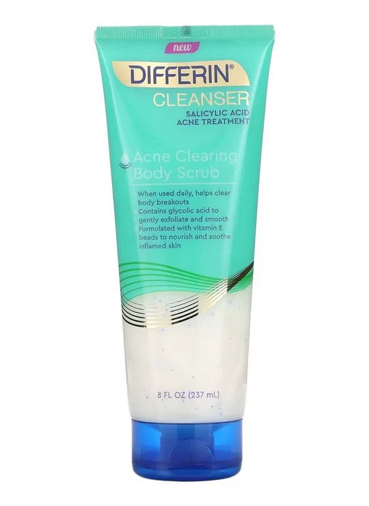 Differin Acne Clearing Daily Body Scrub 237ml - MANSH