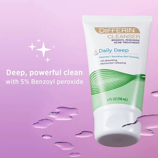 Differin Daily Deep Cleanser 118ml - MANSH
