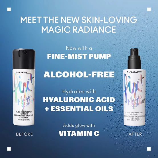 MAC Fix + Magic Radiance Hydrating Setting Spray – 100ML
