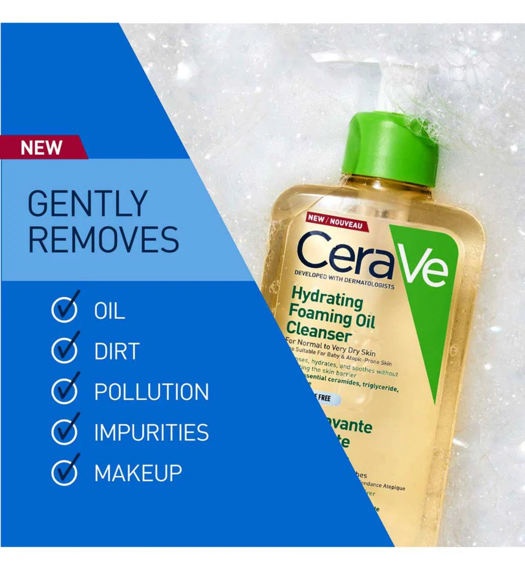 CeraVe Hydrating Foaming Oil Cleanser 355ml