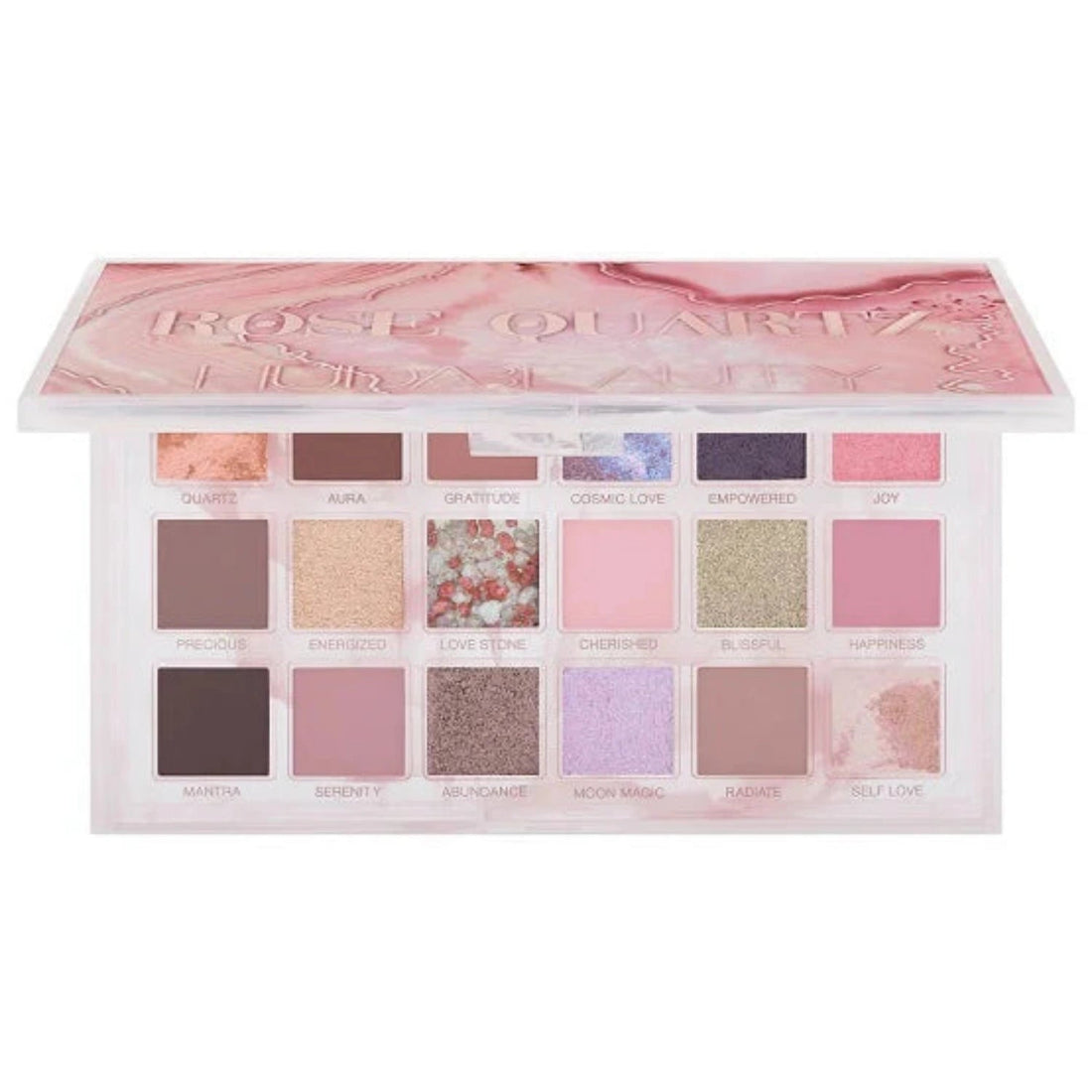 Huda Beauty Rose Quartz Eyeshadow Palette - MANSH
