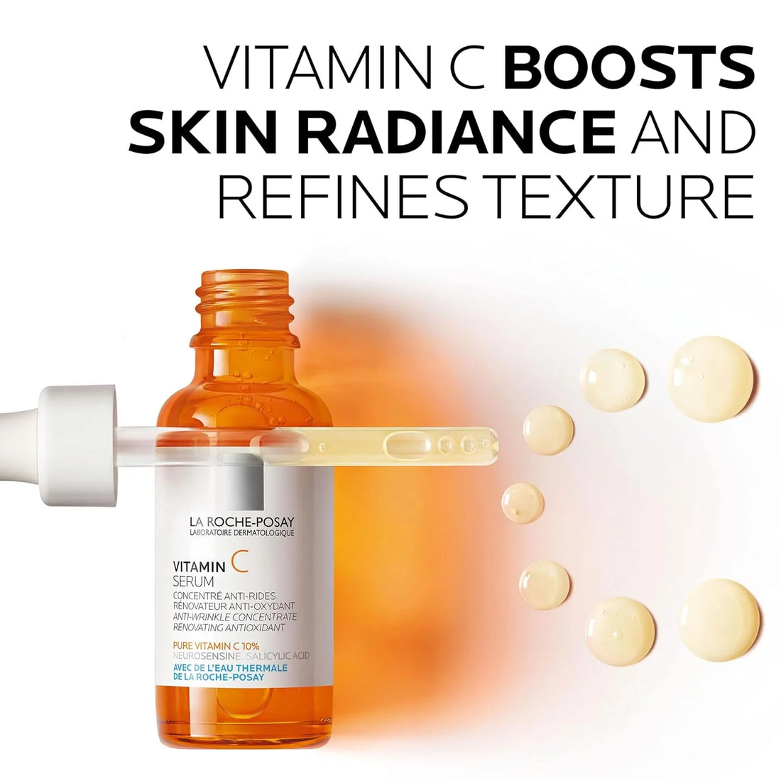 La Roche-Posay 10% Pure Vitamin C Serum 30ml skincare serum for anti wrinkles