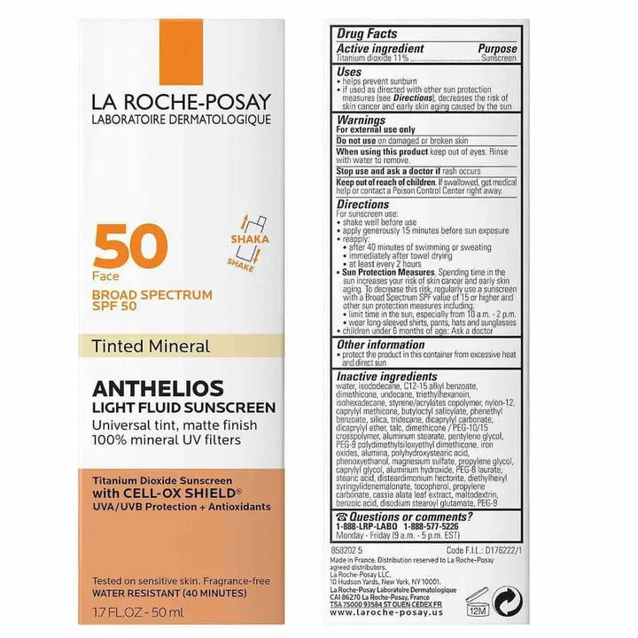La Roche-Posay Anthelios Tinted Mineral SPF 50 - MANSH