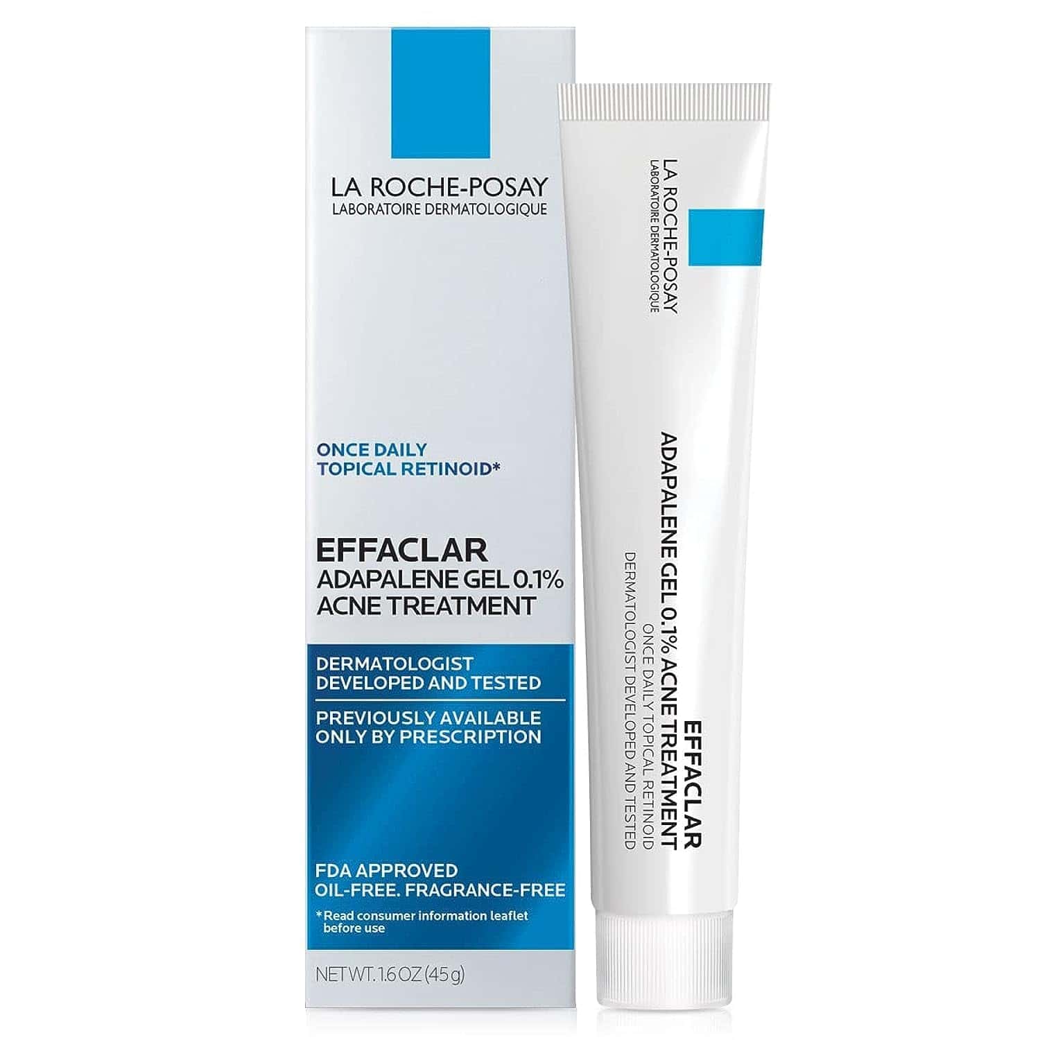 La Roche-Posay Effaclar Adapalene Gel 0.1% for acne and blemishes