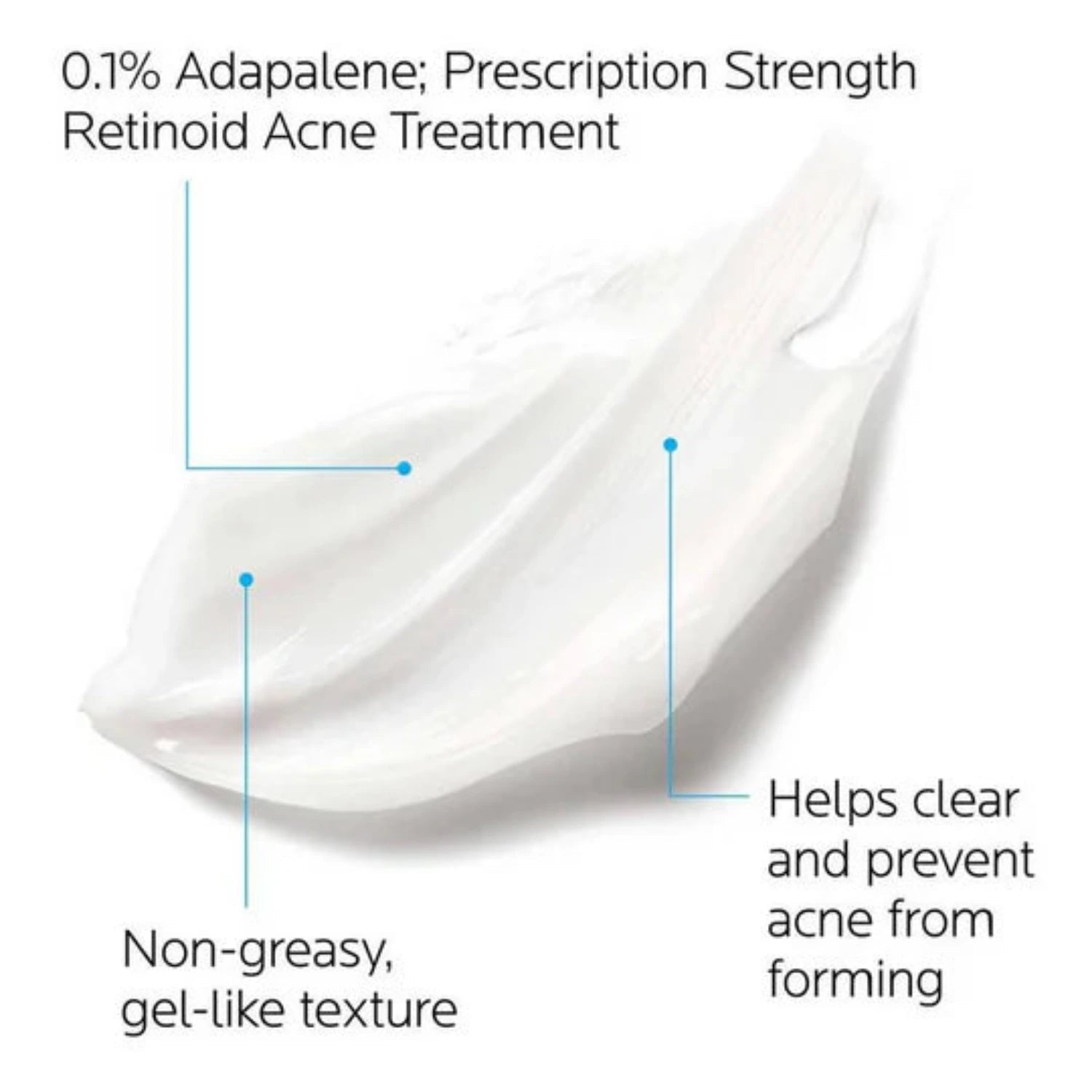 La Roche-Posay Effaclar Adapalene Gel 0.1% Acne Treatment - MANSH