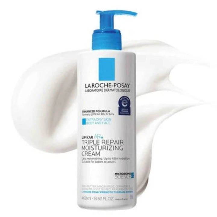 La Roche Posay Lipikar Triple Repair Moisturizing Cream 400ml moisturizer for extra dry skin