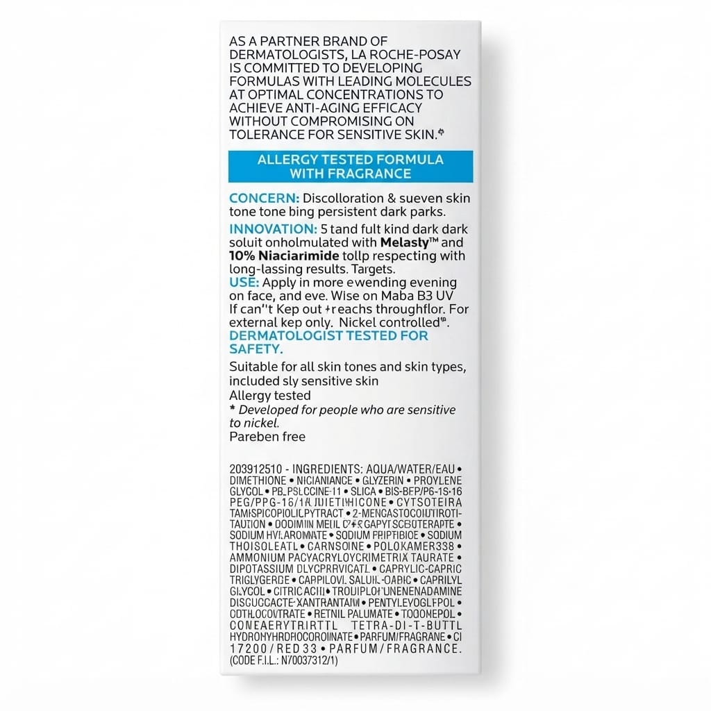 La Roche-Posay Mela B3 Dark Spot Serum with Melasyl + Niacinamide 30ml - MANSH