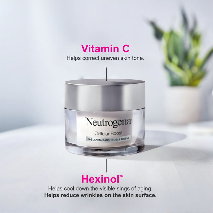 Neutrogena Cellular Boost Anti-Ageing Night Cream 50ml - MANSH