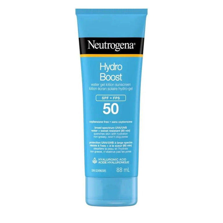 Neutrogena Hydro Boost Water Gel SPF 50 – Hydrating Sunscreen for Glowing Skin - MANSH